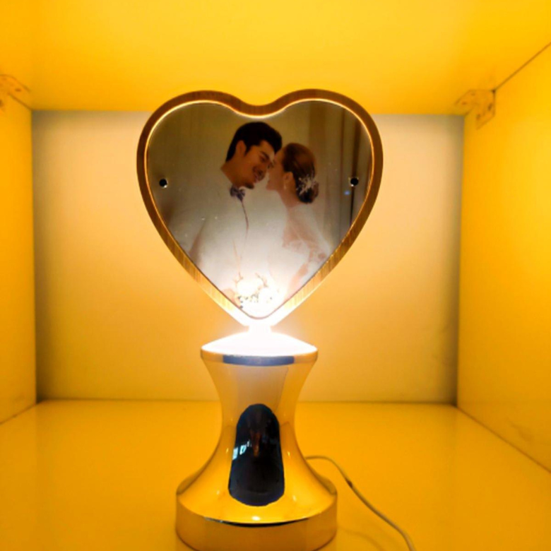 Imported Rotating Lamp Heart