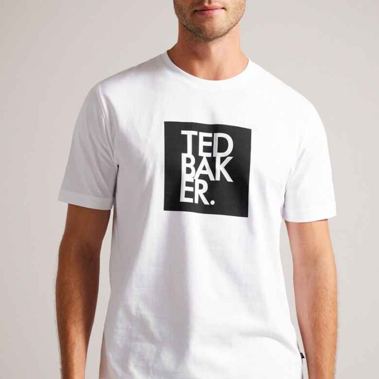 White Sarina Round Tshirt
